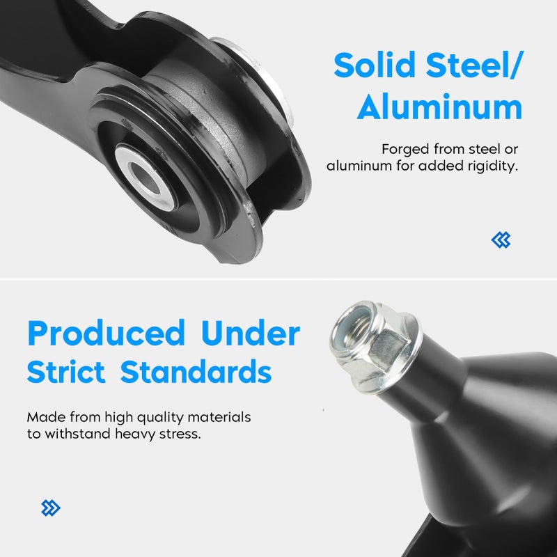 AEagle Front Upper Control Arm Assembly w/Ball Joints for Dodge Durango & Jeep Grand Cherokee 2011-2015, Driver & Passenger Side Suspension Kit K621608 K621607 - Image 4